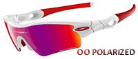 Oakley Radar Path Polished White / OO Positive Red Iridium Polarized (26-212)